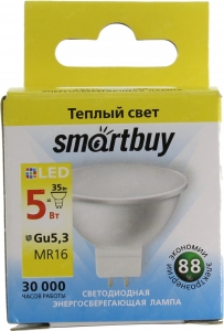 Լամպ SmartBuy SBL-GU5_3-05-30K/4․9 սմ