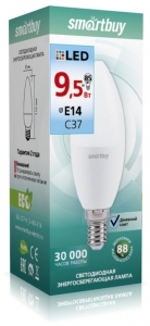 Լամպ SmartBuy SBL-C37-9.5-40K-E14