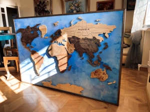 Solid Wood աշխարհագրական քարտեզ
