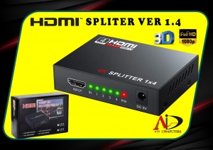 HDMI Splitter 1x4 3D ֆորմատ, 4K որակով