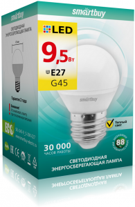 Լամպ SmartBuy SBL-G45-9.5-30K-E27