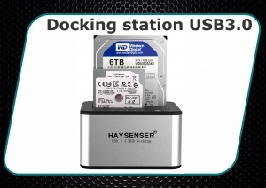 External Hard Drive Docking Station 3.5