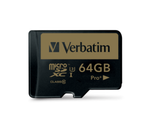 64GB Micro SDXC Card Pro+ U3