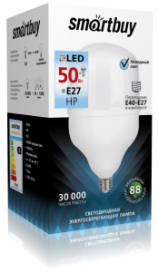 Լամպ SmartBuy SBL-HP-50-65K-E27