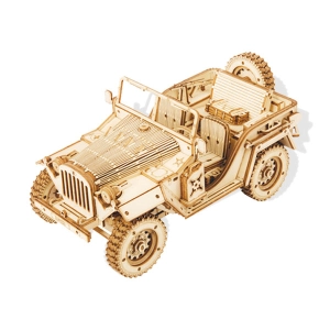 Փայտե 3D կոնստրուկցիա՝ Army Field Car